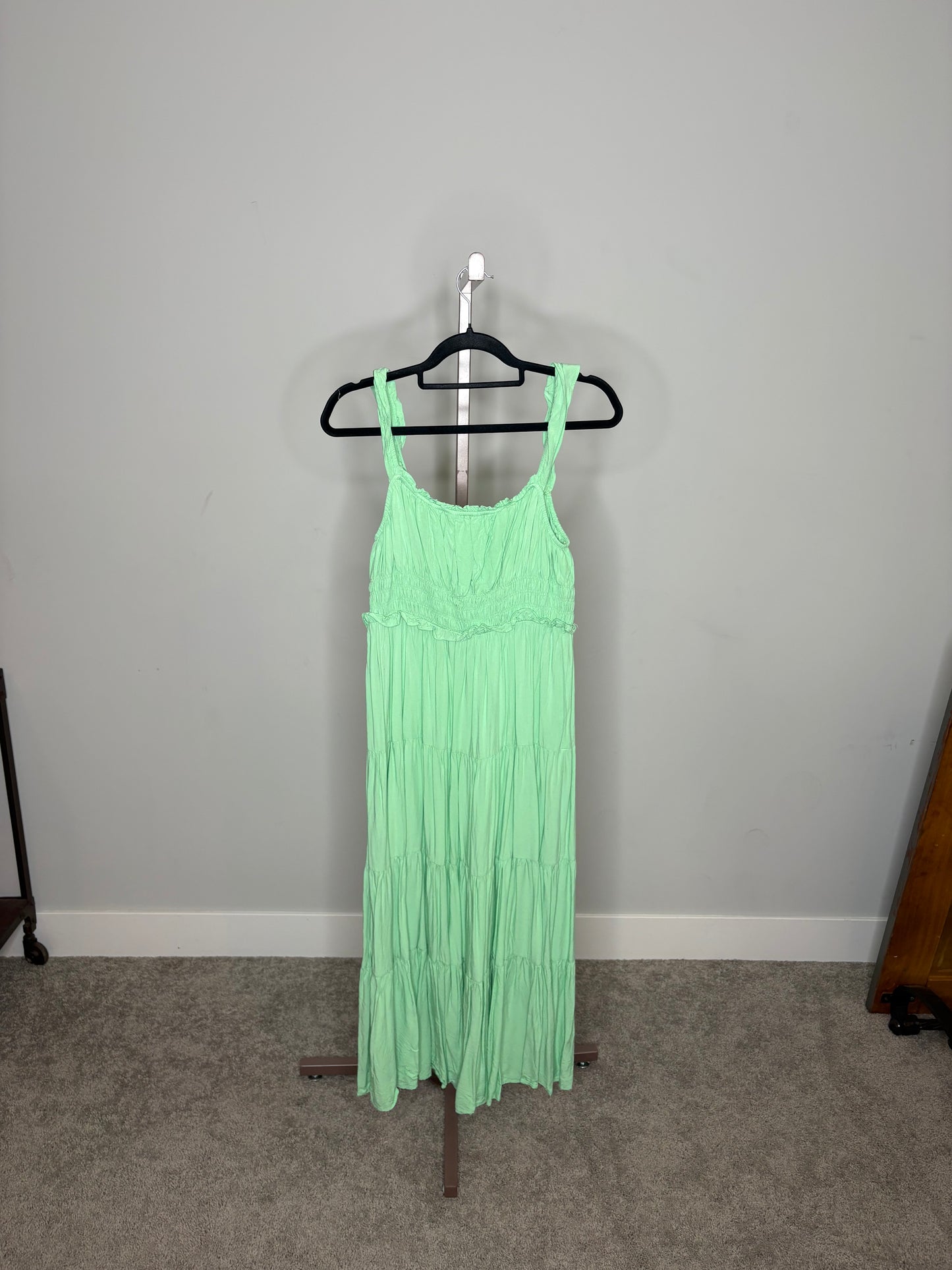 Green mint summer dress