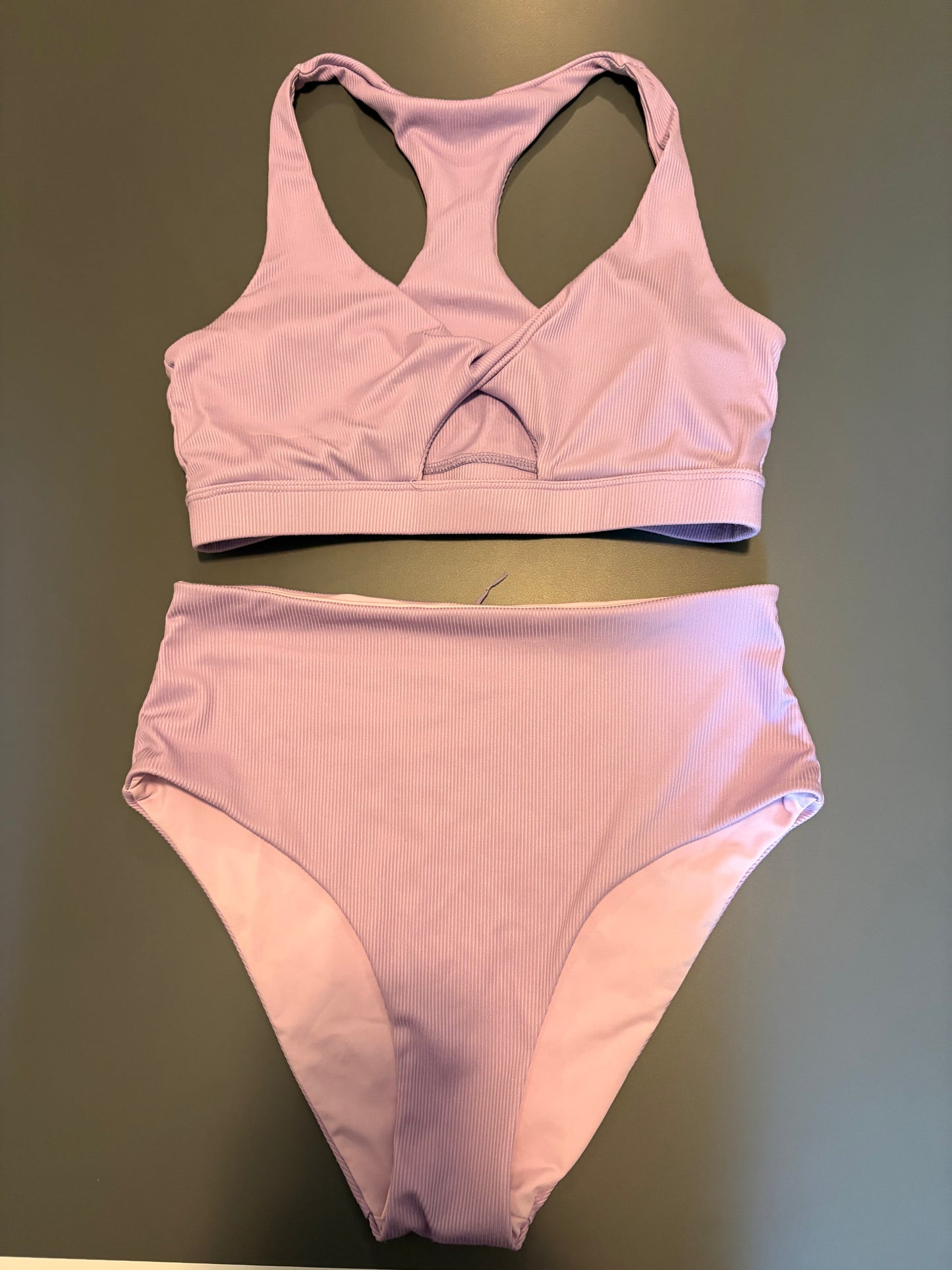 lilac two piece bikini