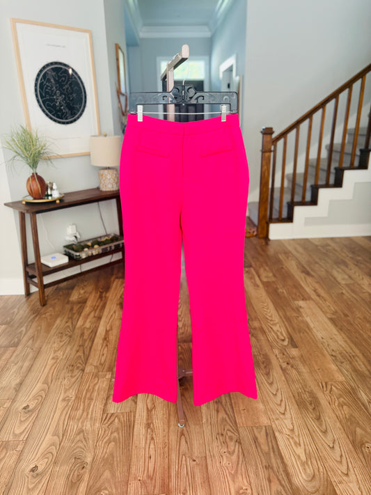 Pink Flare Dress Pants