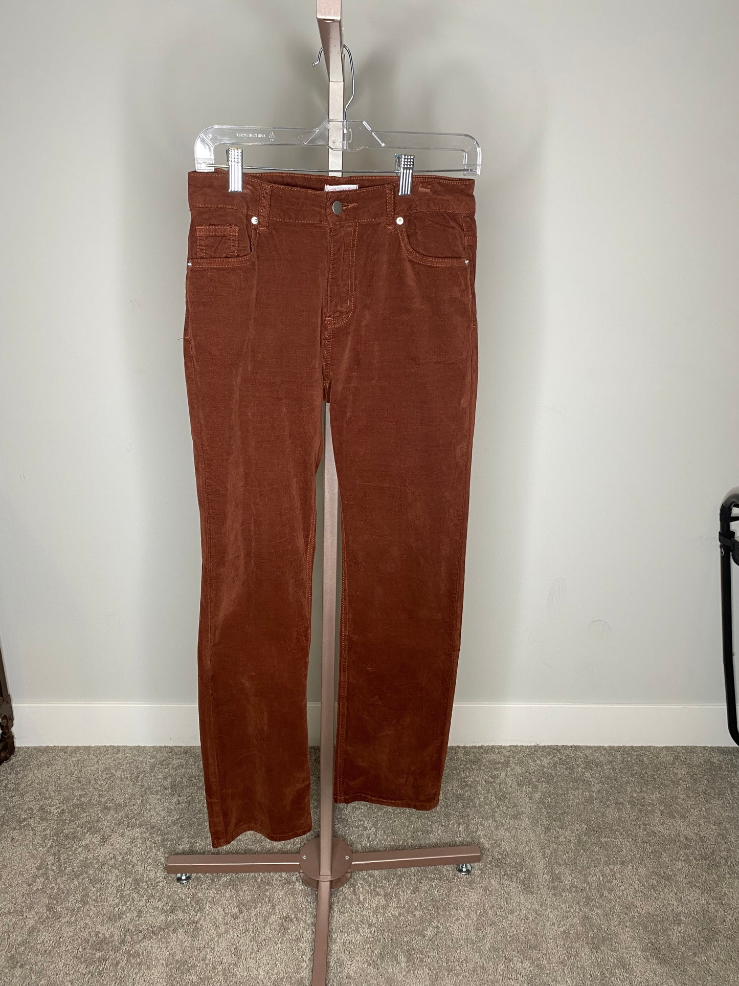 Brown Velvet Pants