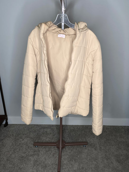 Creme Winter Puffer Jacket