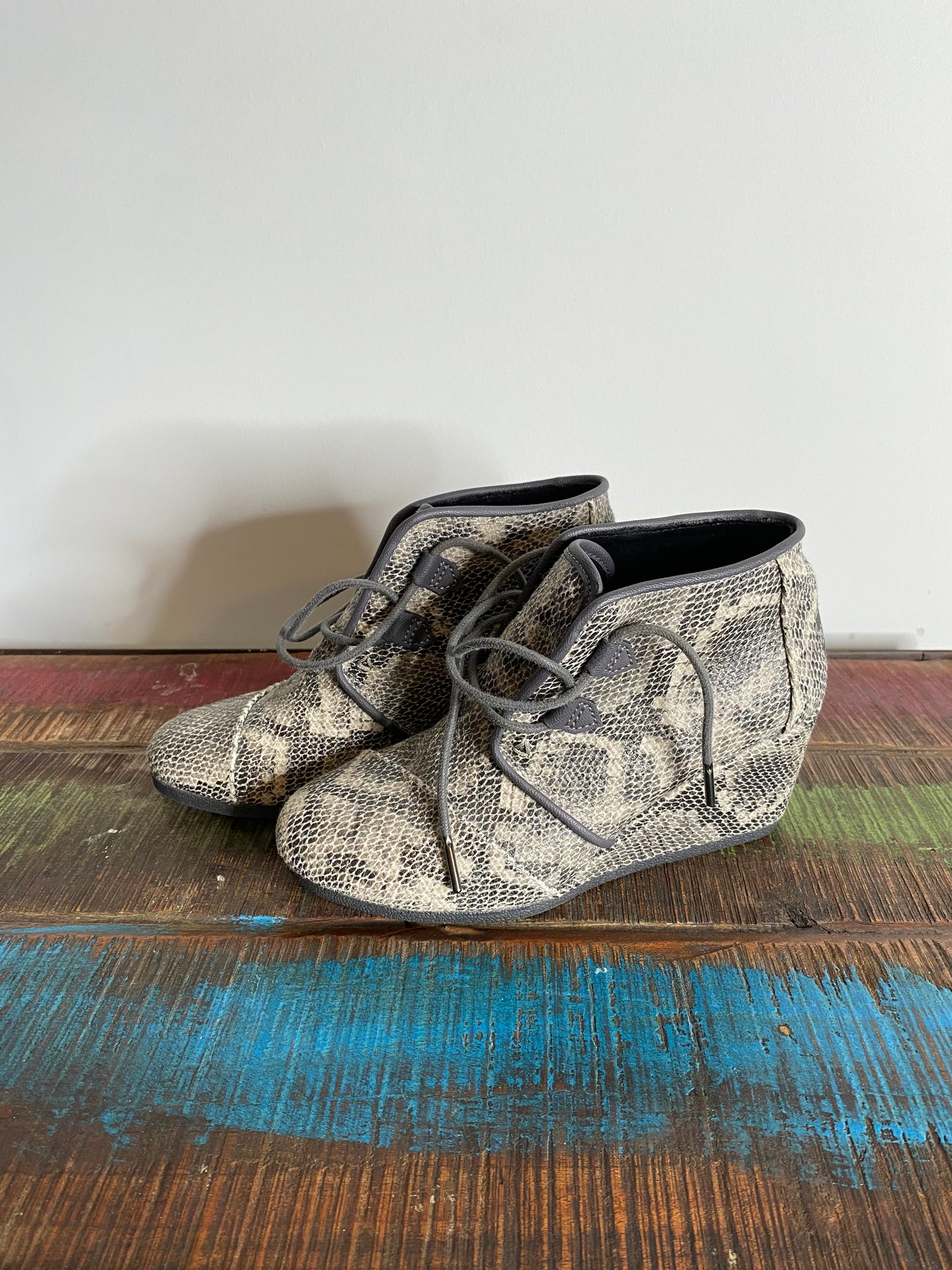 Toms Snake Skin Bootie