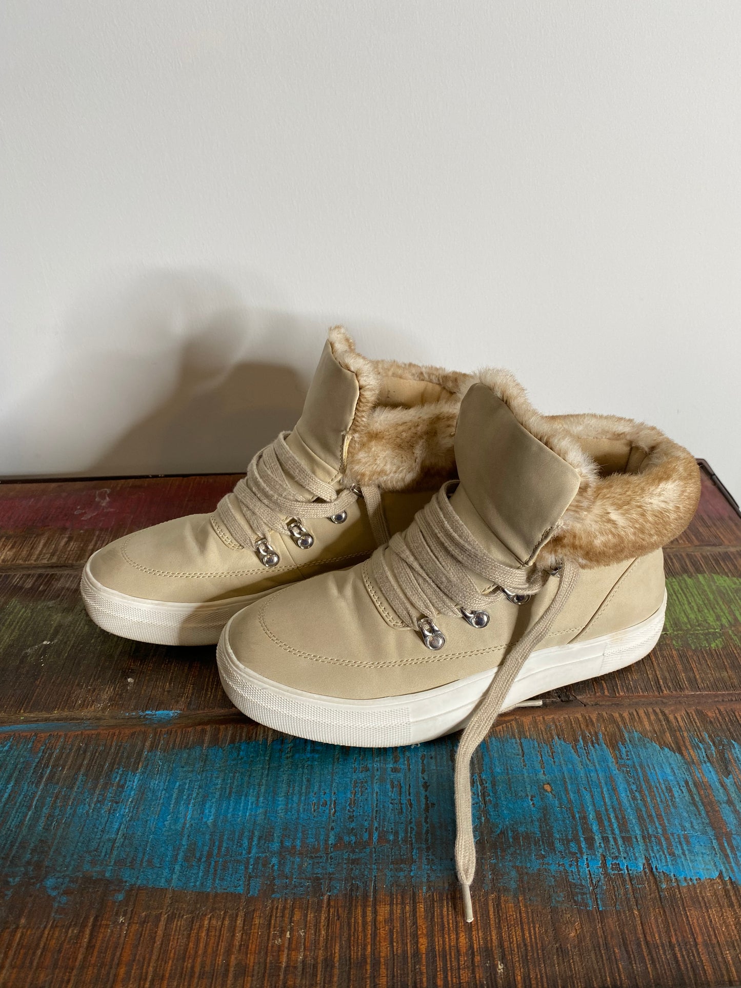 Tan Fury Liner Sneakers