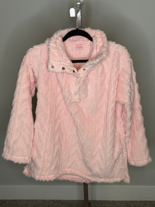 baby pink sherpa