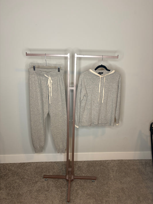 grey long sleeves and pants summer salt set