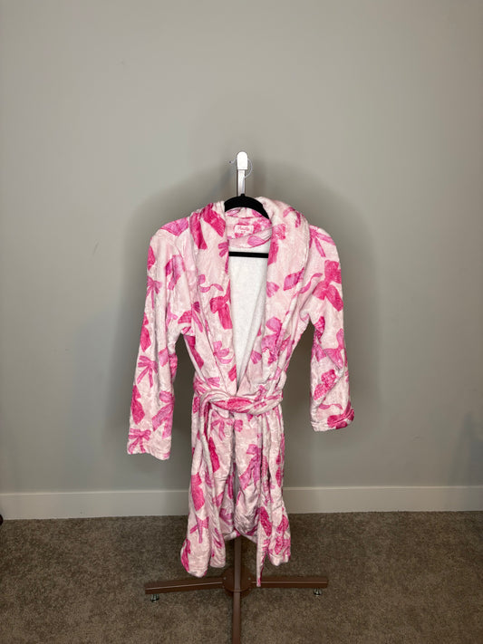 pink breast cancer awareness ribbon robe