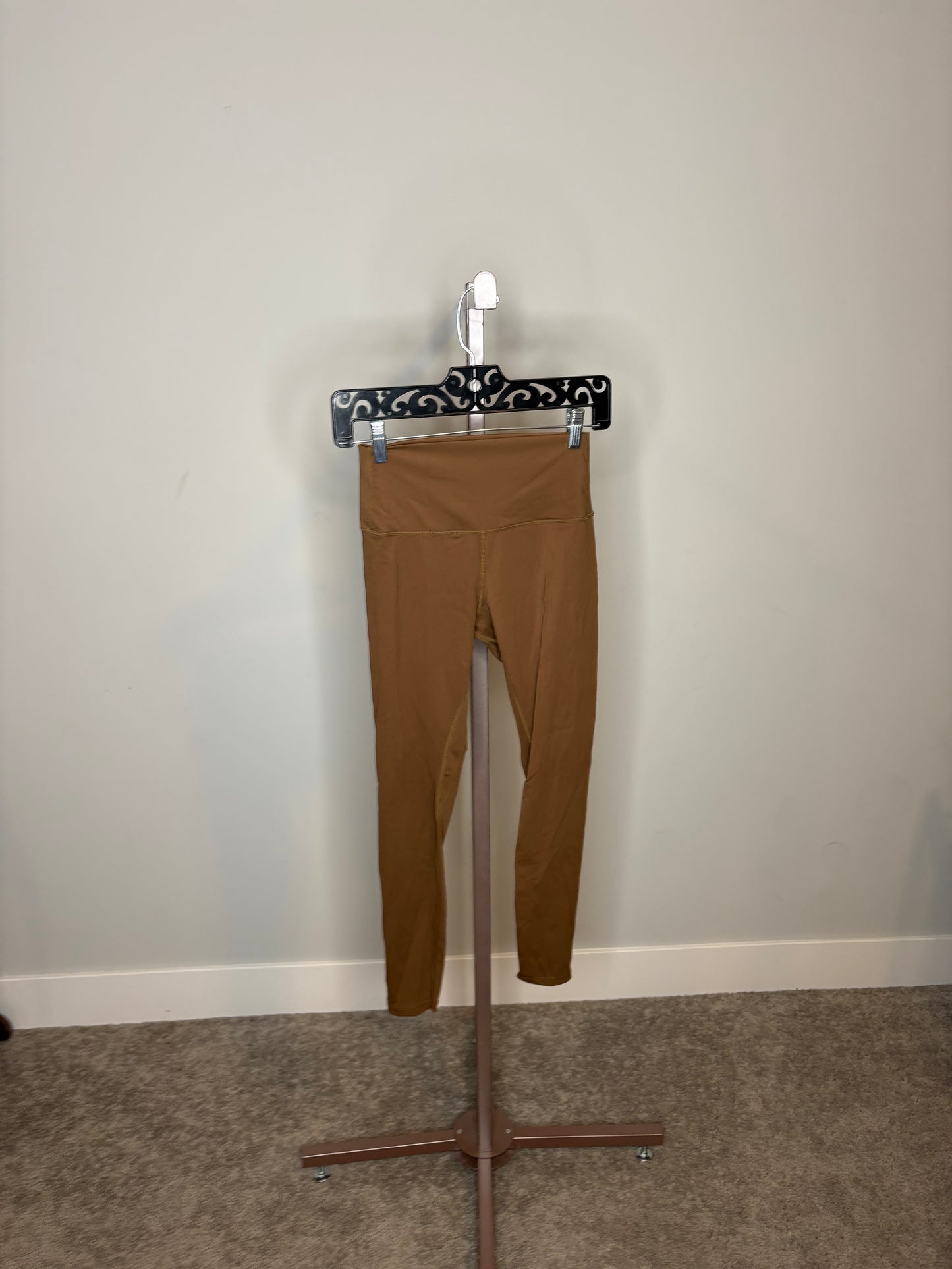 brown sports leggings