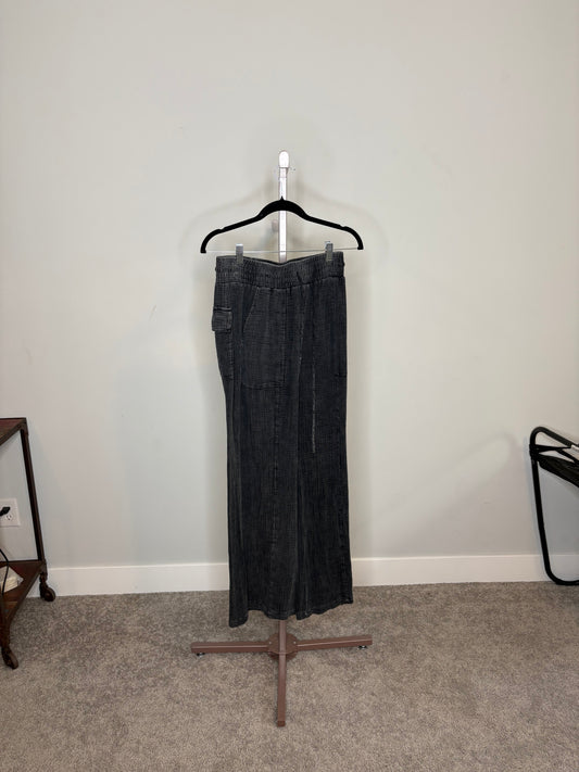 Black Gauze Pants