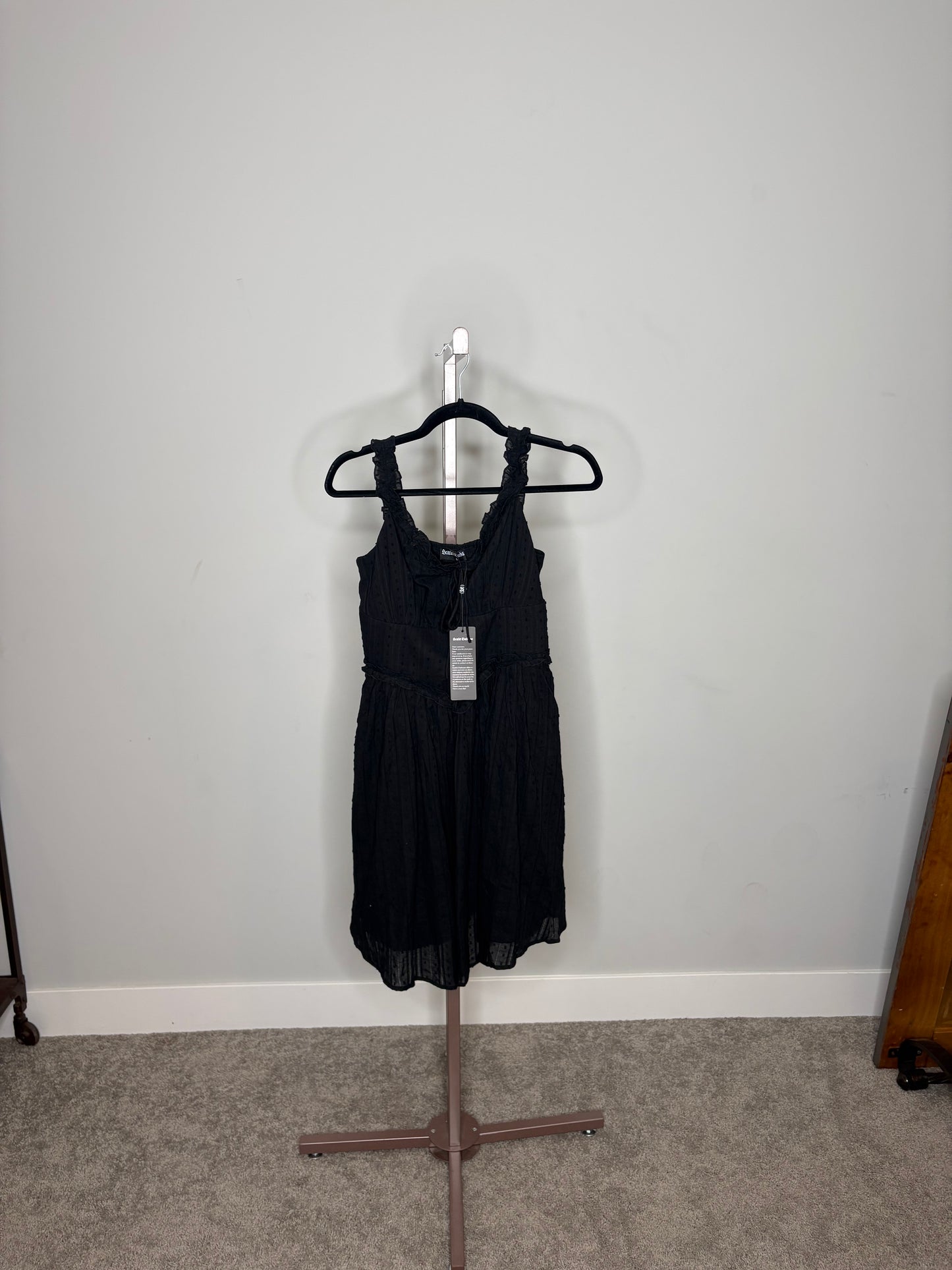 black short sundress