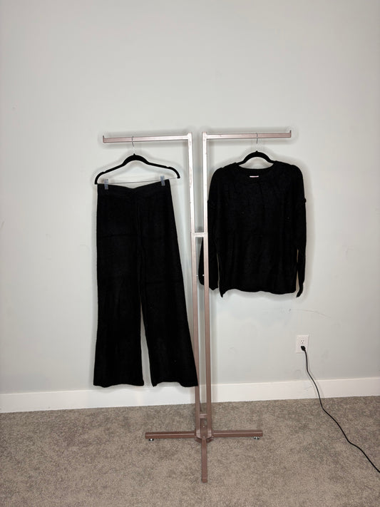 black sweater set